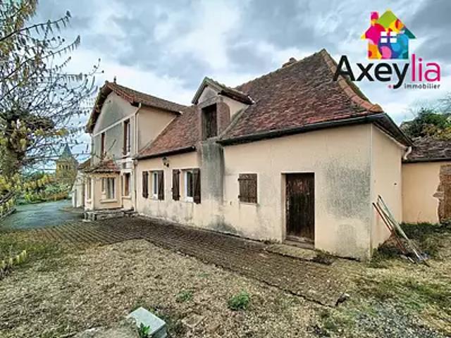 Saint Agnan 71160 Achat / Vente maison 5 pièces t5