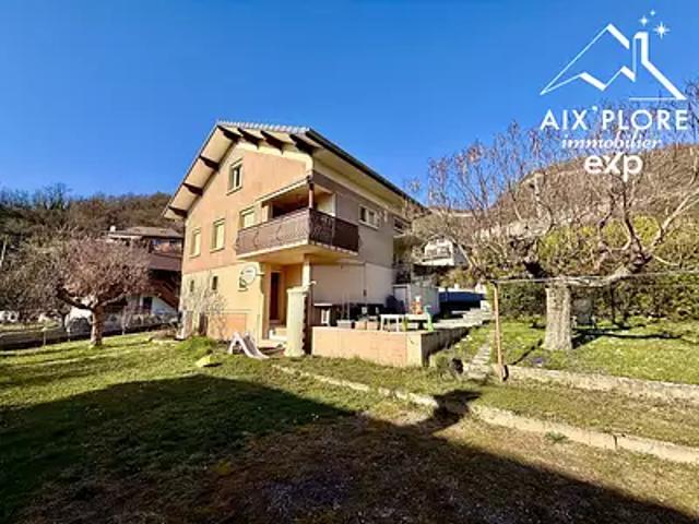 Saint Alban Leysse 73230 Achat / Vente maison 6 pièces t6 terrasse parking