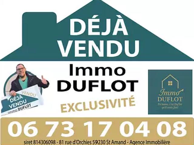 Saint Amand les Eaux 59230 Achat / Vente maison 6 pièces t6