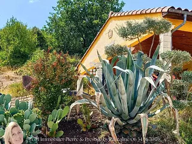 Saint Ambroix 30500 Achat / Vente maison 6 pièces t6 piscine jardin