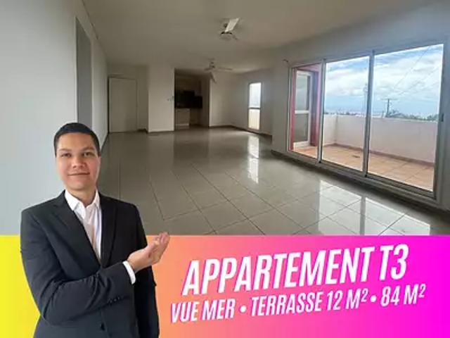 Saint André 97440 Location appartement 4 pièces t4 au dernier étage parking