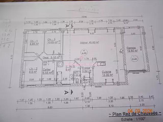 Saint André de Cubzac 33240 Achat / Vente maison 4 pièces t4 terrasse