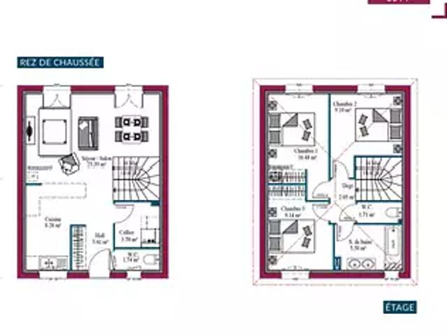 Saint André de Cubzac 33240 Programme neuf maison neuf à vendre 4 pièces