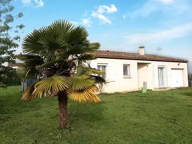 Saint André de Lidon 17260 Achat / Vente maison 3 pièces t3 terrasse