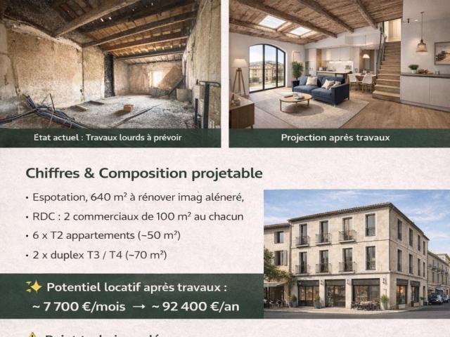 Saint André de Sangonis Vente Immeuble 34