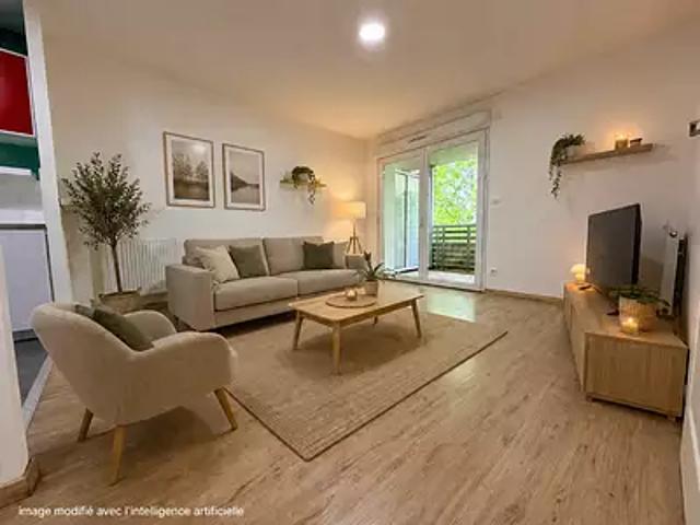 Saint André lez Lille 59350 Achat / Vente appartement 2 pièces t2 au dernier étage