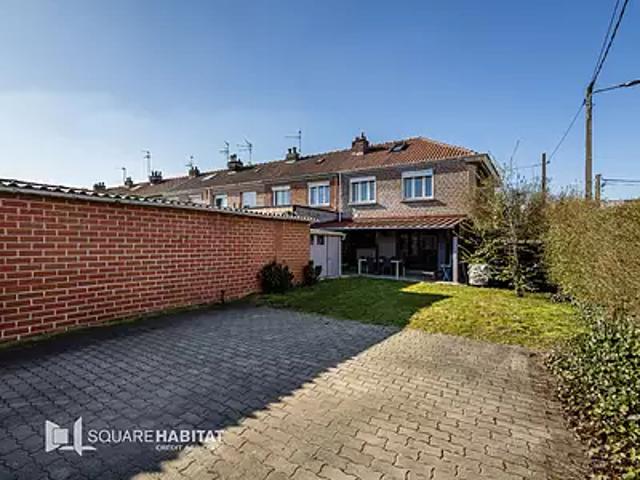 Saint André lez Lille 59350 Achat / Vente maison 5 pièces t5 cave parking