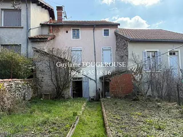 Saint Anthème 63660 Achat / Vente maison 5 pièces t5 jardin terrasse