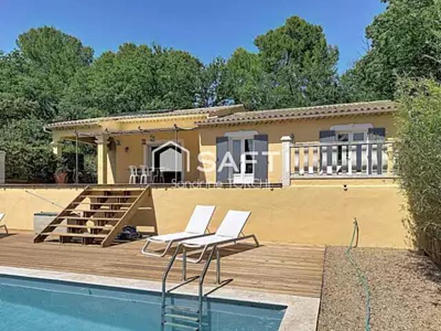 Saint Antonin du Var 83510 Achat / Vente maison 6 pièces t6 piscine terrasse