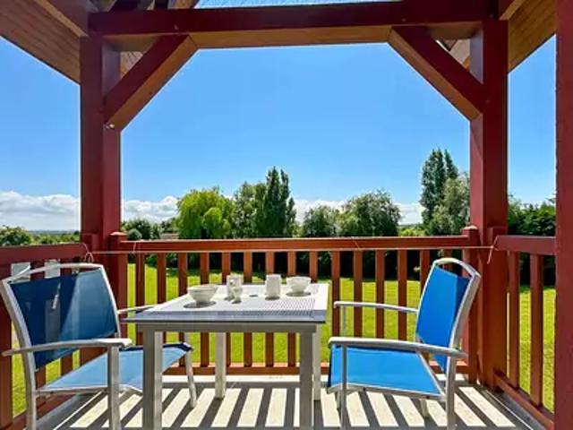 Saint Arnoult 14800 Achat / Vente appartement 2 pièces t2 au dernier étage piscine
