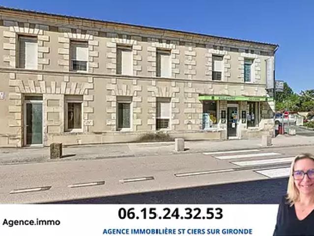 Saint Aubin de Blaye 33820 Achat / Vente maison 6 pièces t6