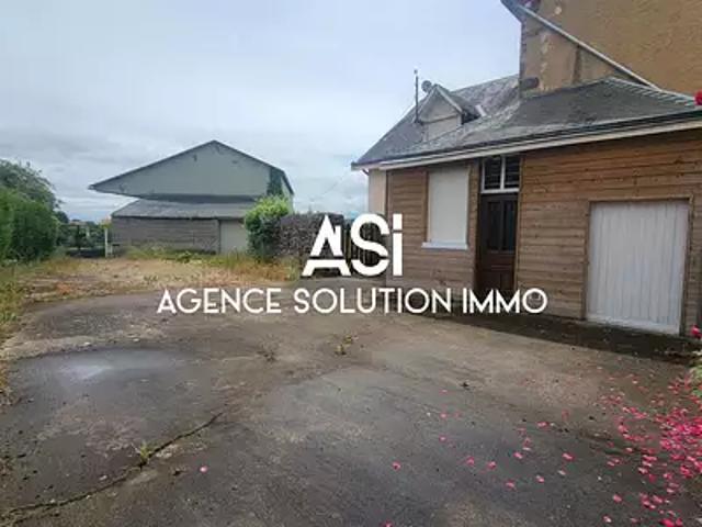 Saint Aubin de Locquenay 72130 Achat / Vente maison 5 pièces t5 au dernier étage cave