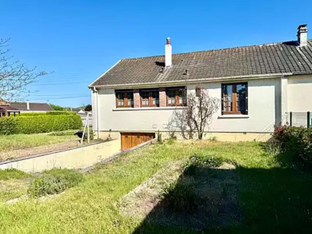 Saint Aubin lès Elbeuf 76410 Achat / Vente maison 3 pièces t3 au dernier étage cave