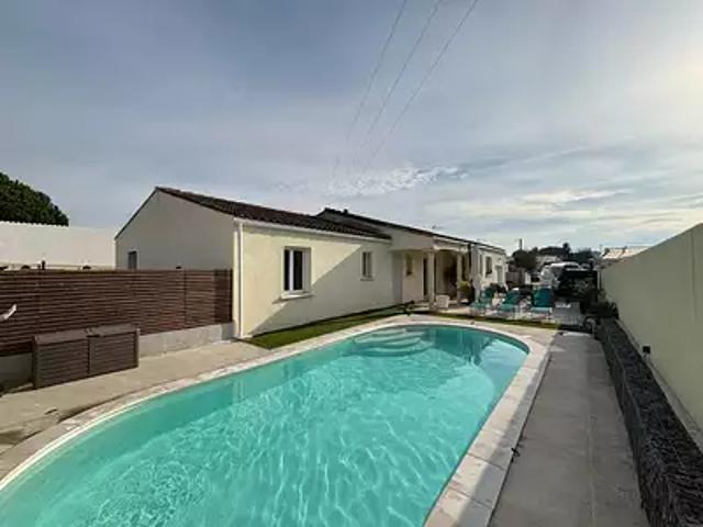 Saint Augustin 17570 Achat / Vente maison 4 pièces t4 piscine jardin