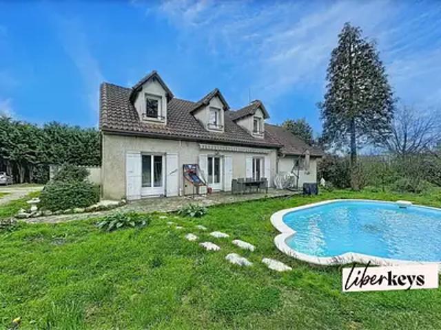 Saint Aulaye Puymangou 24410 Achat / Vente maison 6 pièces t6 jardin terrasse