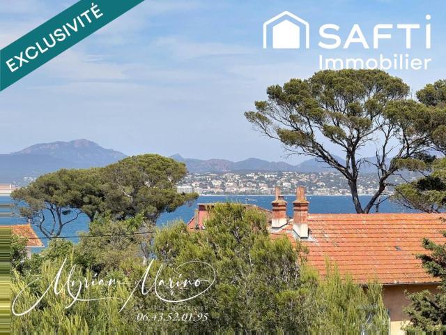 SAINT AYGULF – 2 PIÈCES DERNIER ÉTAGE AVEC VUE MER