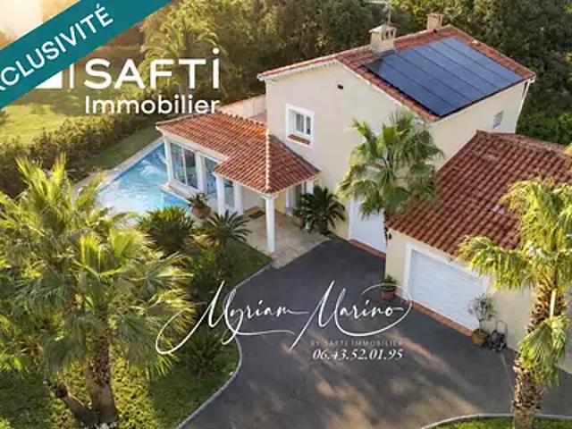 Saint Aygulf 83370 Achat / Vente maison 6 pièces t6 piscine terrasse