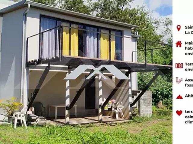 Saint Benoît 97470 Achat / Vente maison 4 pièces t4 parking