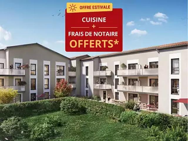Saint Bonnet de Mure 69720 Programme neuf appartement neuf à vendre t3 PTZ+ LMNP