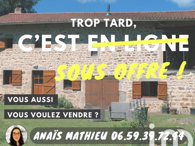 Saint Bonnet le Bourg Vente Maison 63