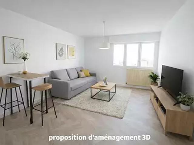 Saint Brieuc 22000 Achat / Vente appartement 1 pièce t1 au dernier étage cave