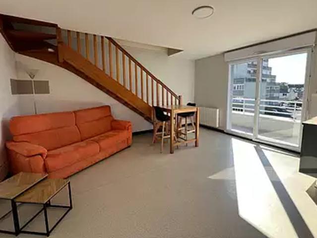 Saint Brieuc 22000 Location appartement 2 pièces t2 cave parking