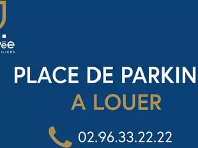 Saint Brieuc 22000 Location parking au dernier étage