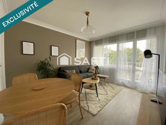 Saint Brieuc – Appartement T3 lumineux entièrement rénové