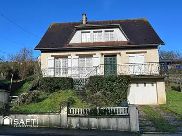 Saint Calais 72120 Achat / Vente maison 6 pièces t6 parking