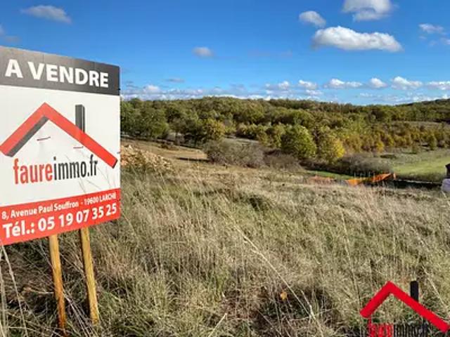 Saint Cernin de Larche 19600 Achat / Vente terrain