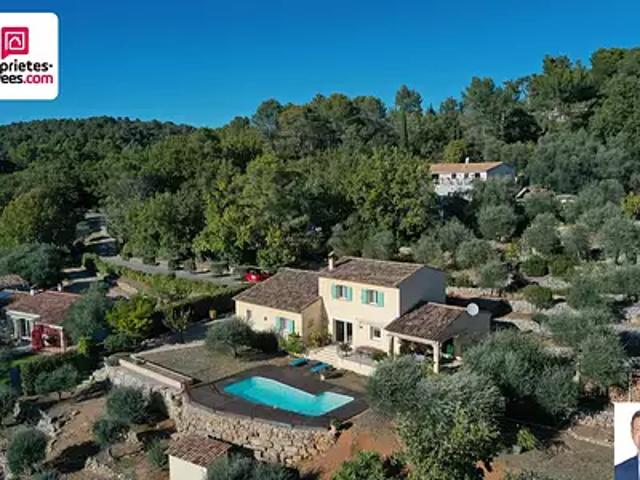 Saint Cézaire sur Siagne 06530 Achat / Vente maison 5 pièces t5 piscine jardin