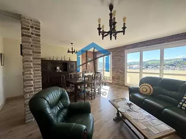 Saint Chamond 42400 Achat / Vente appartement 3 pièces t3 au dernier étage