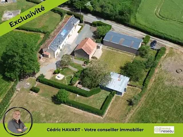 Saint Chartier 36400 Achat / Vente maison 7 pièces t7 au dernier étage