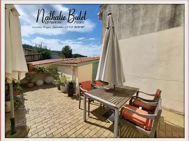 Saint Chinian 34360 Achat / Vente appartement 3 pièces t3 terrasse