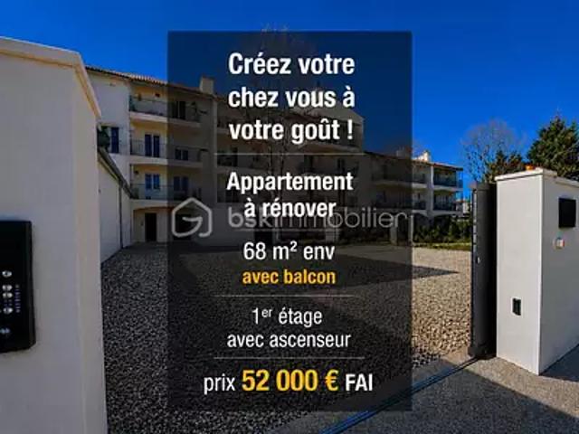 Saint Christol 84390 Achat / Vente appartement 2 pièces t2 balcon
