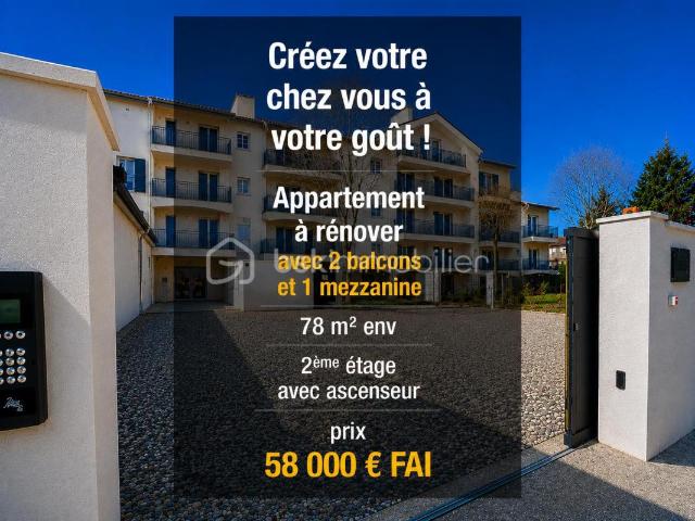 SAINT CHRISTOL 84 À partir de 52 000 € FAI – Créez votre appartement sur mesure ! Plusieurs plateaux bruts disponibles avec balcon et parkings privatifs dans une résidence entièrement rénovée