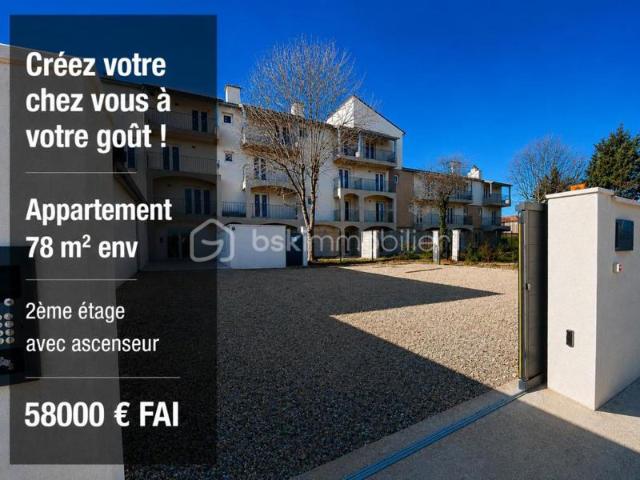 SAINT CHRISTOL 84 À partir de 52 000 FAI – Créez votre appartement sur mesure ! Plusieurs plateaux bruts disponibles avec balcon et parkings privatifs dans une résidence entièrement rénovée