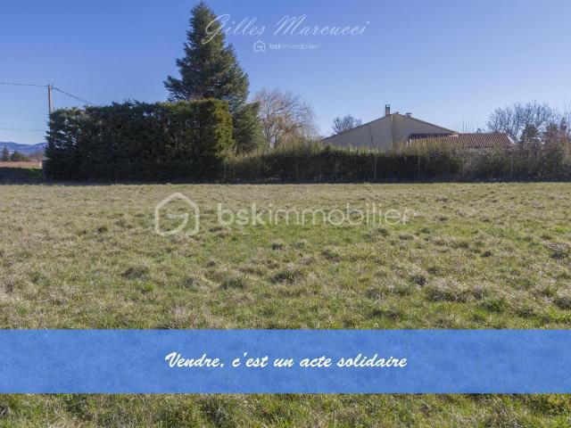 Saint Christol Vente Terrain 84