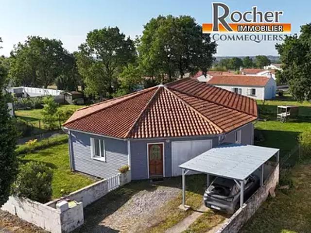 Saint Christophe du Ligneron 85670 Achat / Vente maison 6 pièces t6 au dernier étage parking