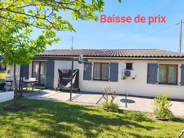 Saint Ciers de Canesse 33710 Achat / Vente maison 5 pièces t5