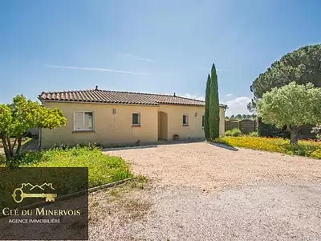 Saint Couat d'Aude 11700 Achat / Vente maison 5 pièces t5 piscine terrasse