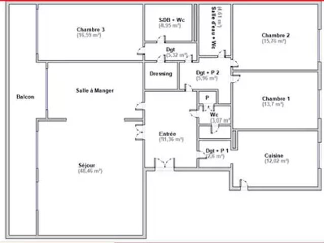 Saint Cloud 92210 Achat / Vente appartement 5 pièces t5 cave parking