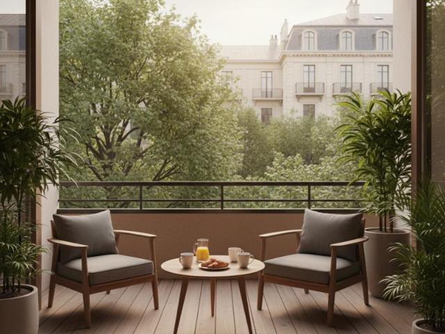 Saint Cloud – Une belle terrasse pour profiter pleinement de chaque saison