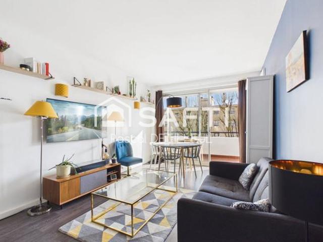 Saint cloud val d'or appartement 4 pièces 72m2 balcon de 12m2