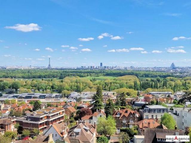 Saint Cloud T3 82m² Est Ouest Balcon 9m² Vue dégagée sur Paris