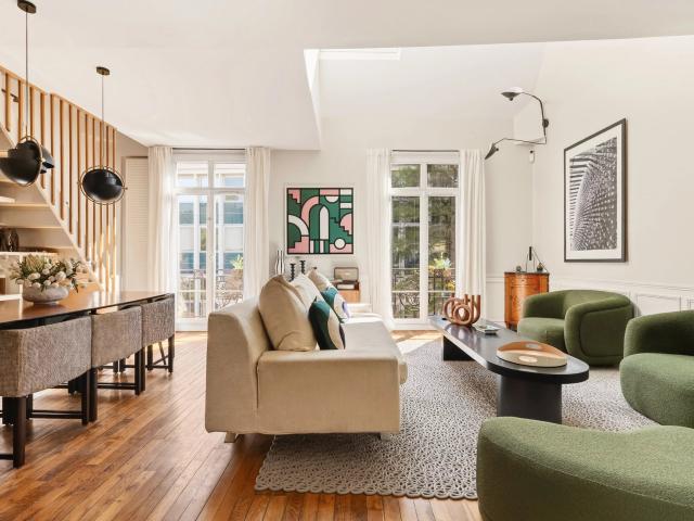 Saint Cloud COTEAUX Appartement de 123.94 m² comme une maison