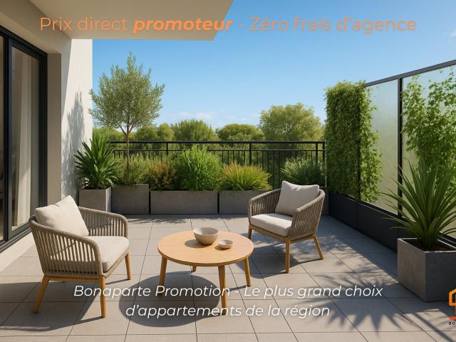 SAINT CLEMENT DE RIVIERE GRAND T2 DE 53M2 DANS RESIDENCE TRES HAUT DE GAMME 2 pièces, 53 m²