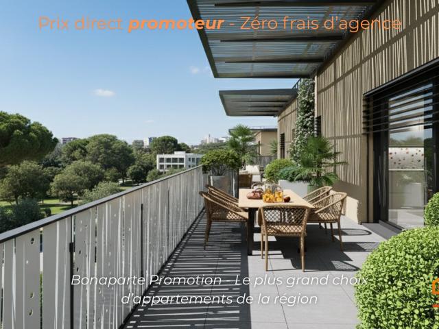 SAINT CLEMENT DE RIVIERE MERVEILLEUX T3 DE 66M2 DANS RESIDENCE DE LUXE 3 pièces, 70 m²