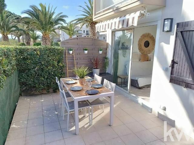 Saint Cyprien – Front de mer, 2 pièces en rez de jardin