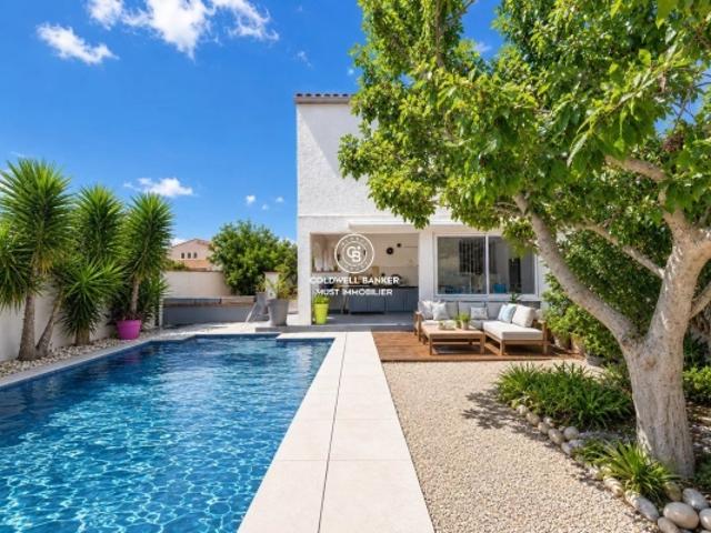 Saint Cyprien plage: Maison 5 chambres avec piscine